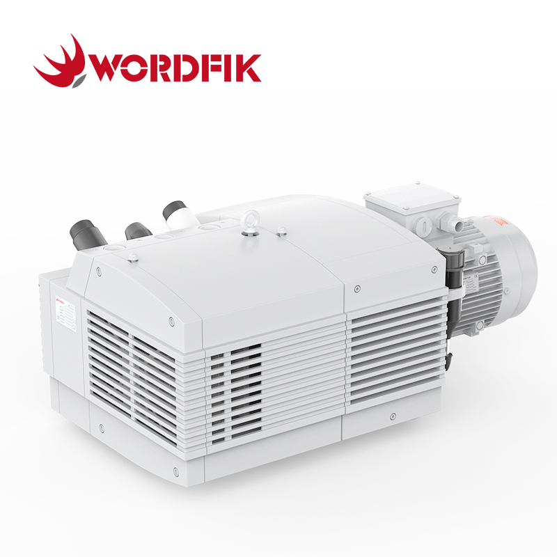 Pvdt100 100 м³/ч 120 м³/ч два всасывающих порта Wordfik масла без сухого вращающегося вакуума Вакуумное давление комбинированное насос