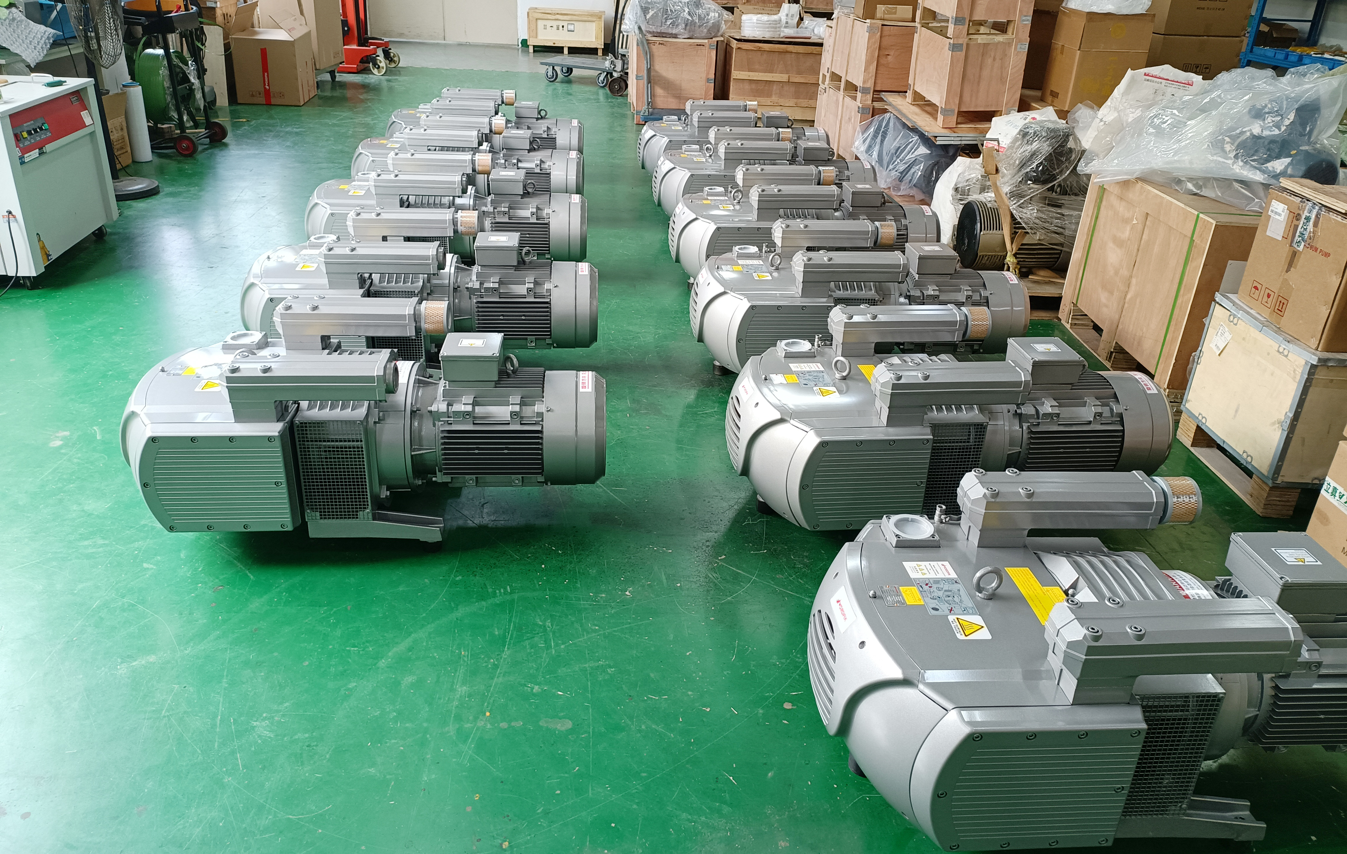 Сухие пластинчато-роторные вакуумные насосы Wordfik VD250