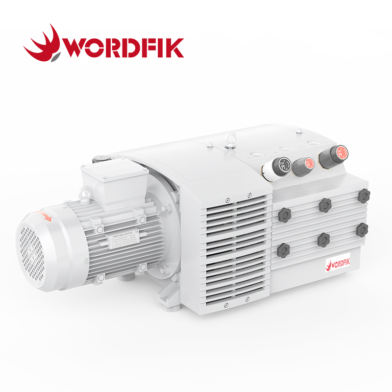 Pvdt100 100 м³/ч 120 м³/ч два всасывающих порта Wordfik масла без сухого вращающегося вакуума Вакуумное давление комбинированное насос
