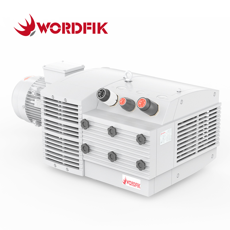 Pvdt100 100 м³/ч 120 м³/ч два всасывающих порта Wordfik масла без сухого вращающегося вакуума Вакуумное давление комбинированное насос