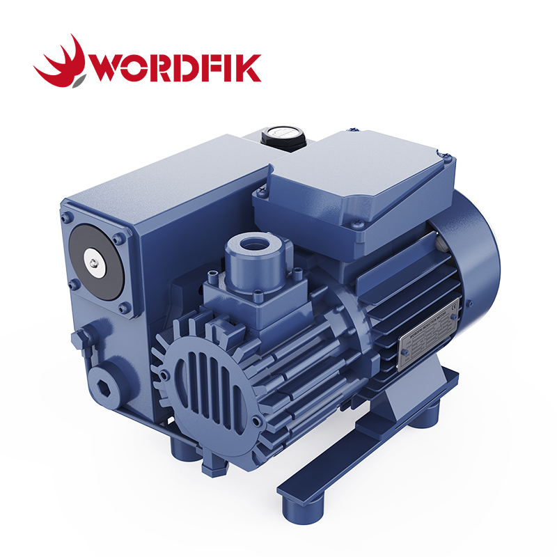 WordFik PVX16 Небольшой масляный вакуумный насос роторного лопата 16-19 м³/ч