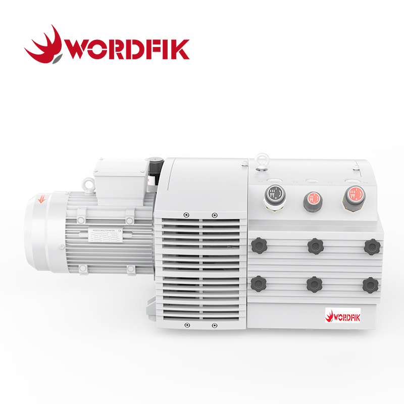 Pvdt100 100 м³/ч 120 м³/ч два всасывающих порта Wordfik масла без сухого вращающегося вакуума Вакуумное давление комбинированное насос