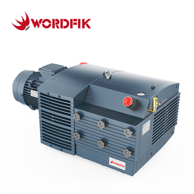 Wordfik 100 м³/ч 120 м³/ч Сухой роторно-лопастной вакуумный насос VD100 для автоматизации обработки
