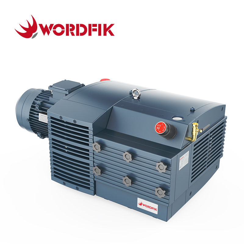 Wordfik 100 м³/ч 120 м³/ч Сухой роторно-лопастной вакуумный насос VD100 для автоматизации обработки