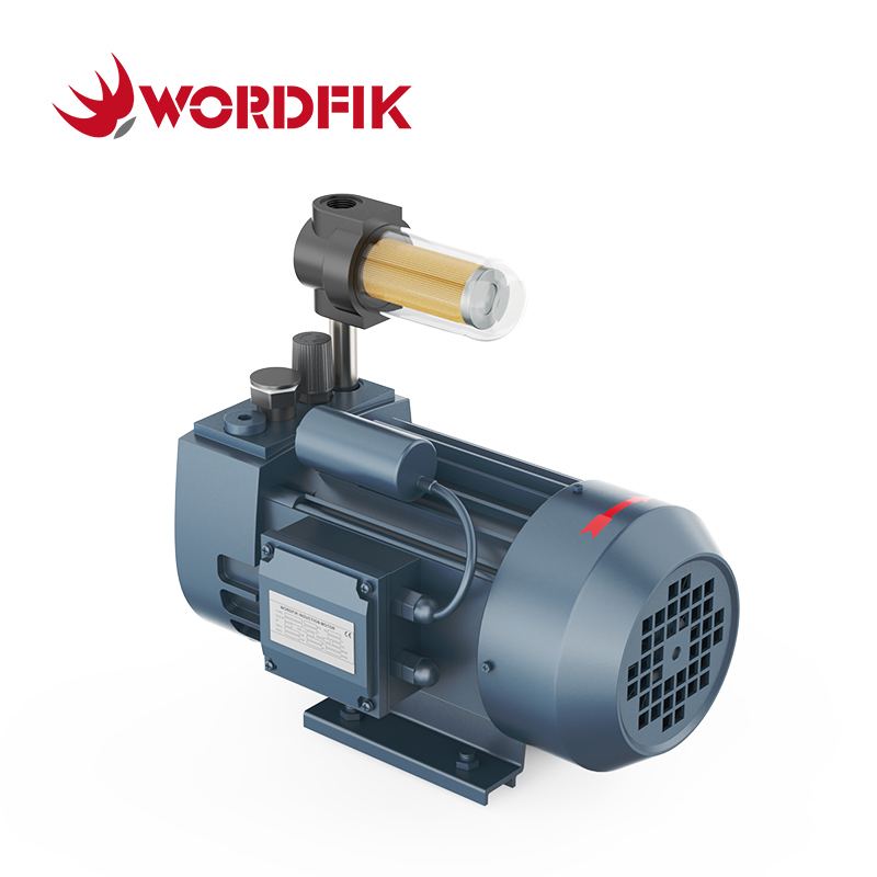 Wordfik VD8 8-9,6 м³/ч, 150 мбар, компактный сухой роторно-лопастной вакуумный насос для пресса для шпона
