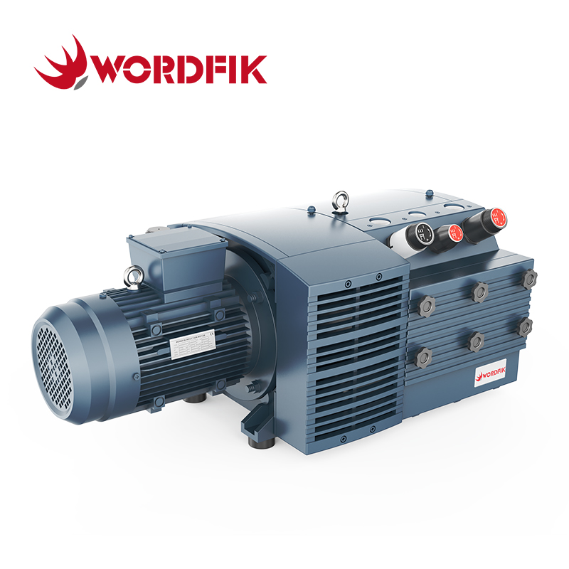 PVDT100 100 м³/ч 120 м³/ч Два всасывающих порта Wordfik Безмасляный сухой роторно-лопастной комбинированный вакуумный насос