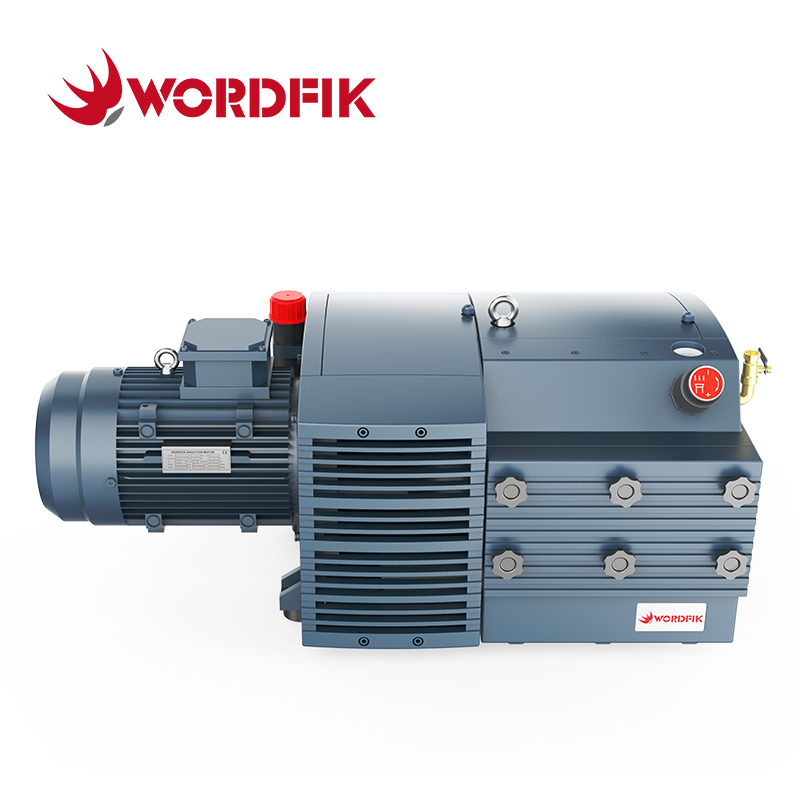 Wordfik VD140 Сухой роторно-лопастной вакуумный насос 140 м³/ч 168 м³/ч для переработки печатной бумаги